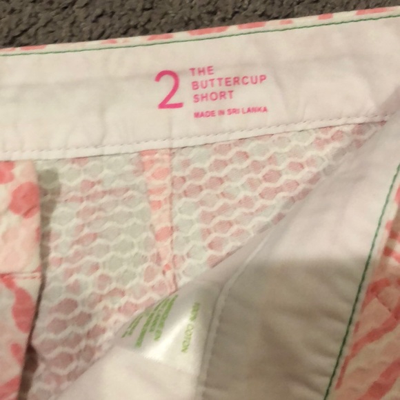 NWOT Lilly Pulitzer scalloped buttercup shorts - Picture 5 of 7